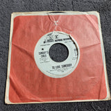 SUNDAY'S CHILD TO LOVE SOMEBODY WHITE LABEL PROMO WHAT ARE YOU THINKING REPRISE
