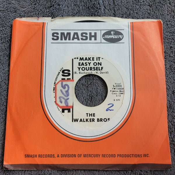 WALKER BROTHERS MAKE IT EASY ON YOURSELF BUT I DO WHITE LABEL PROMO SMACH S-2000