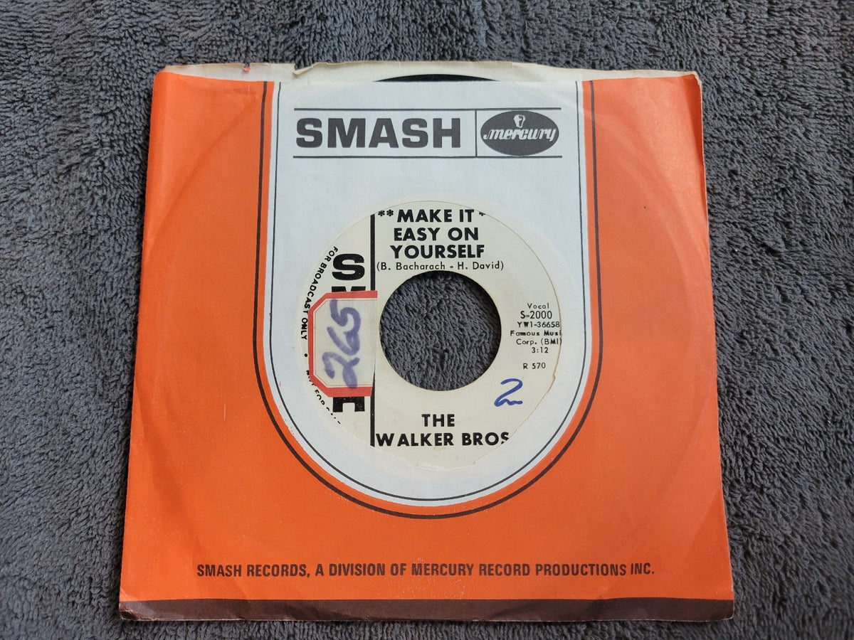 WALKER BROTHERS MAKE IT EASY ON YOURSELF BUT I DO WHITE LABEL PROMO SMACH S-2000