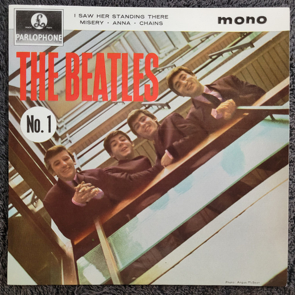 BEATLES NO. 1 EP IMPORT PS PICTURE SLEEVE MONO PARLOPHONE