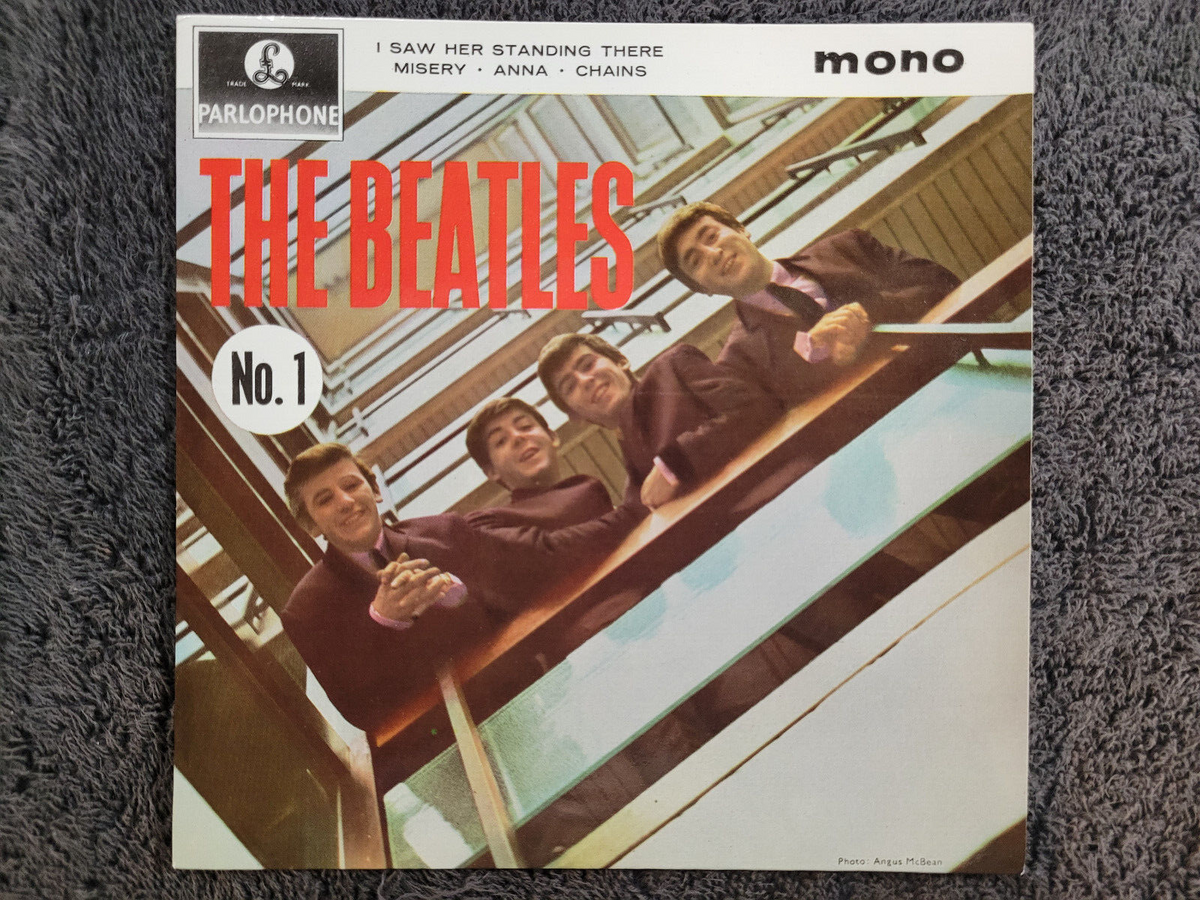 BEATLES NO. 1 EP IMPORT PS PICTURE SLEEVE MONO PARLOPHONE