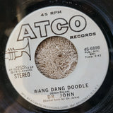 DR. JOHN WANG DANG DOODLE WHITE LABEL PROMO MONO WLP ATCO 45-6898