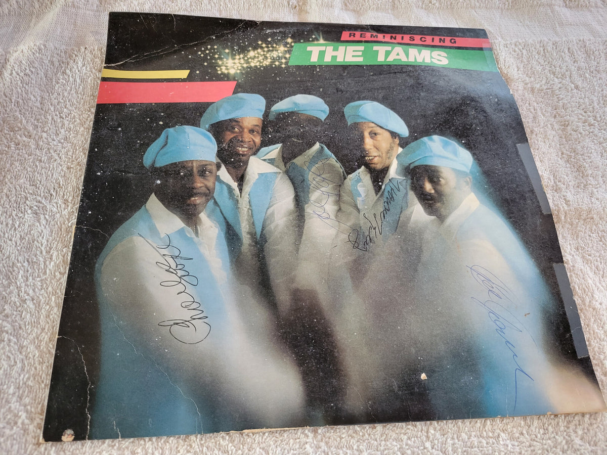 THE TAMS REMINISCING AUTOGRAPHED