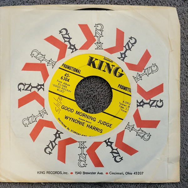 WYNONIE HARRIS GOOD ROCKIN TONIGHT KING RECORDS GOOD MORNING JUDGE