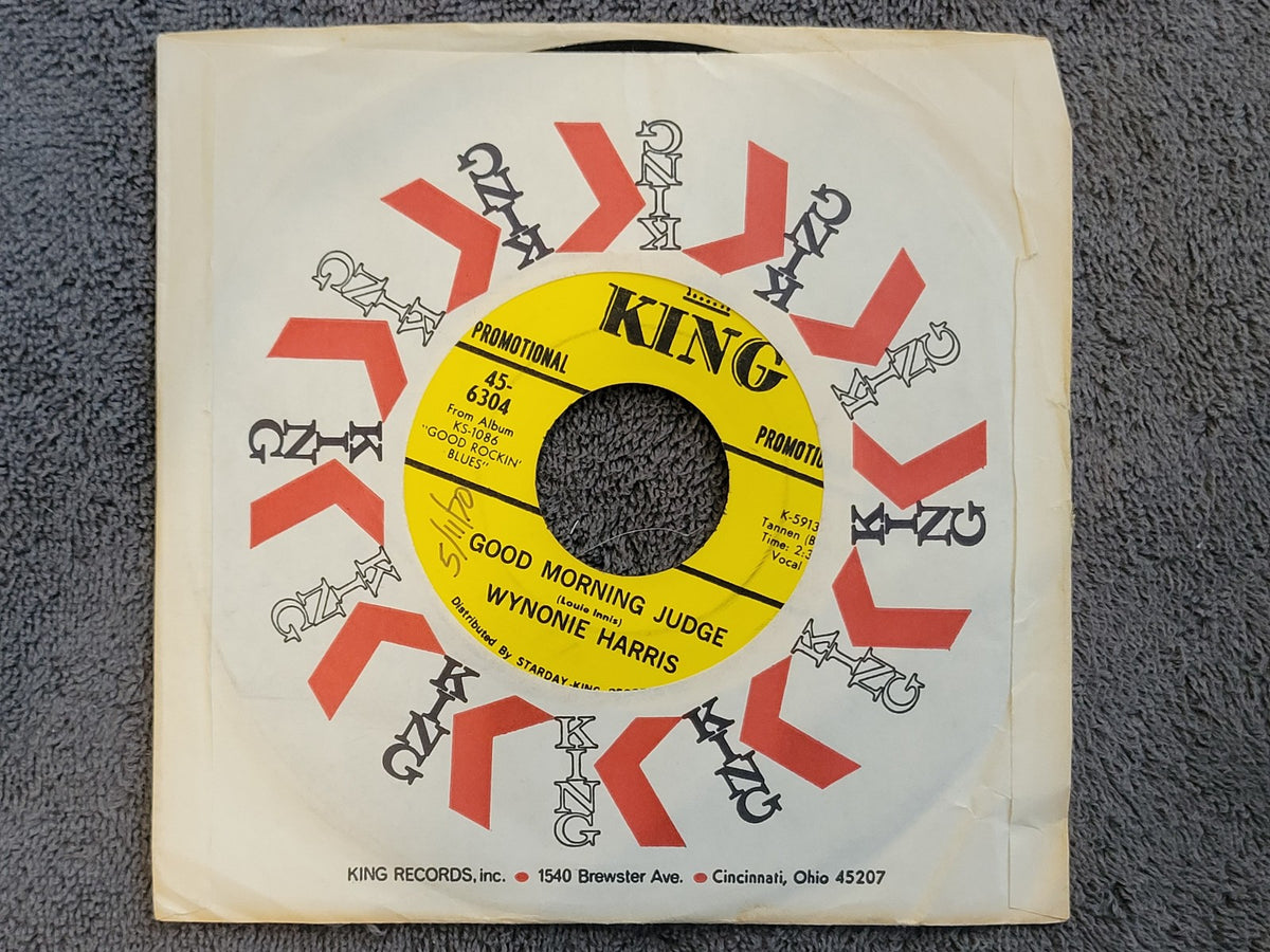 WYNONIE HARRIS GOOD ROCKIN TONIGHT KING RECORDS GOOD MORNING JUDGE