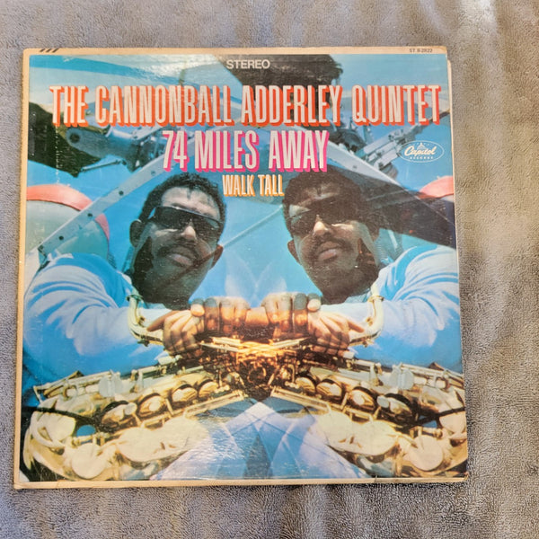 CANNONBALL ADDERLEY QUINTET 74 MILES AWAY STEREO CAPITOL
