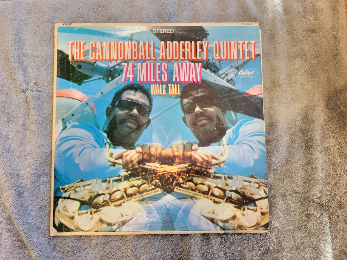 CANNONBALL ADDERLEY QUINTET 74 MILES AWAY STEREO CAPITOL