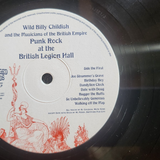 WILD BILLY CHILDISH MUSICIANS BRITISH EMPIRE PUNK ROCK AT BRITISH LEGION HALL