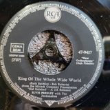 ELVIS PRESLEY KING OF THE WHOLE WIDE WORLD IMPORT GERMANY HOME IS WHERE HEART IS