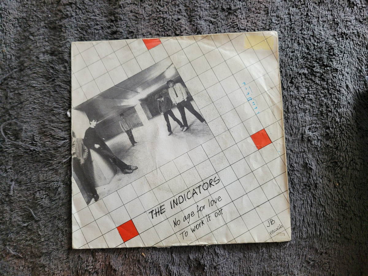 INDICATORS NO AGE FOR LOVE / TO WORK IT OUT IMPORT BELGIUM JB RECORDS