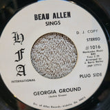 BEAU ALLEN SINGS FALLEN ANGEL GEORGIA GROUND WHITE LABEL PROMO DJ COPY HFA 1016