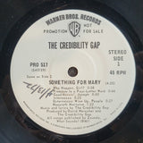 CREDIBILITY GAP SOMETHING FOR MARY WHITE LABEL PROMO SPINAL TAP WLP