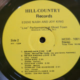 EDDIE NASH JOY KING LIVE PERFORMANCE AT GHOST TOWN MAGGIE VALLEY NC AUTOGRAPHED