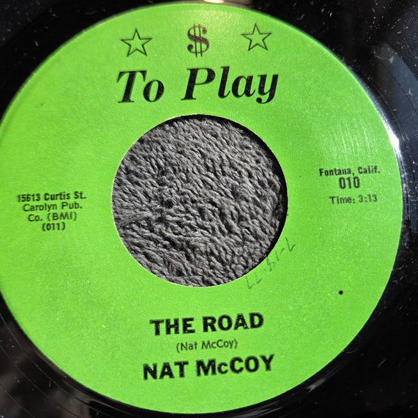 NAT MCCOY THE ROAD SOMETIME YOU WIN WHEN YOU LOSE $ TO PLAY 010