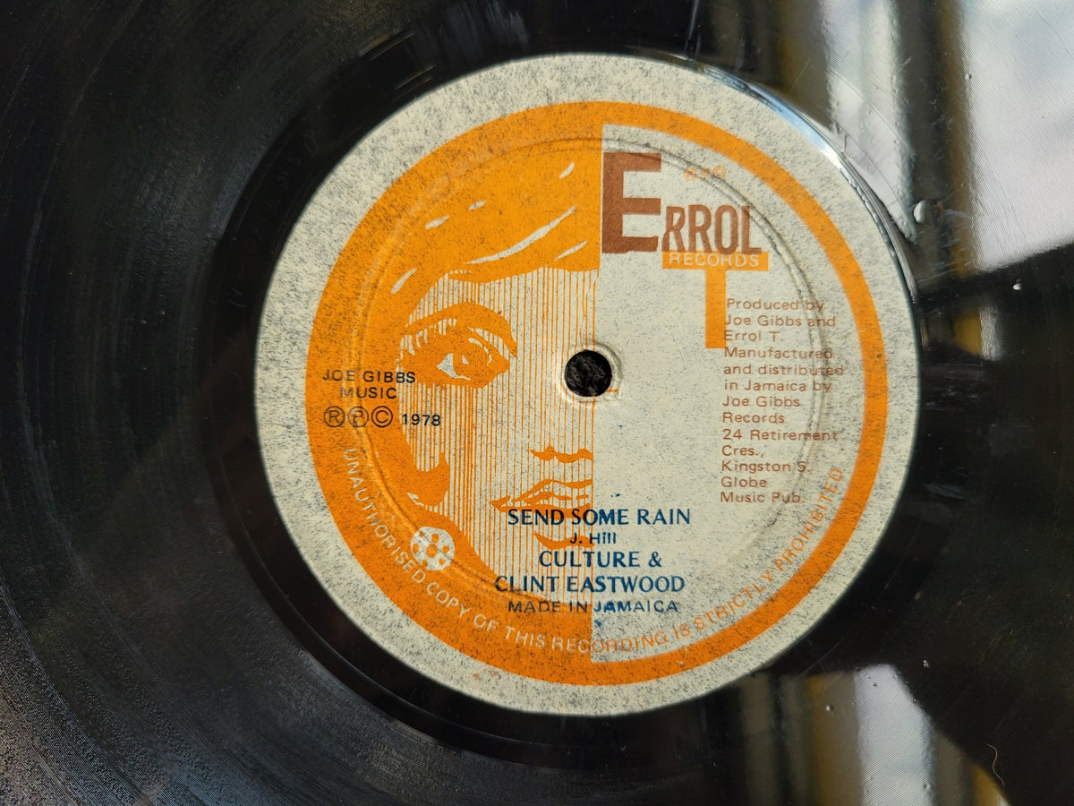 CULTURE CLINT EASTWOOD SEND SOME RAIN JAMAICA IMPORT ERROL T