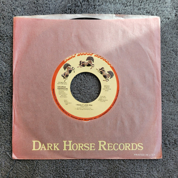 GEORGE HARRISON I REALLY LOVE YOU PROMO MONO DARK HORSE 7-29744