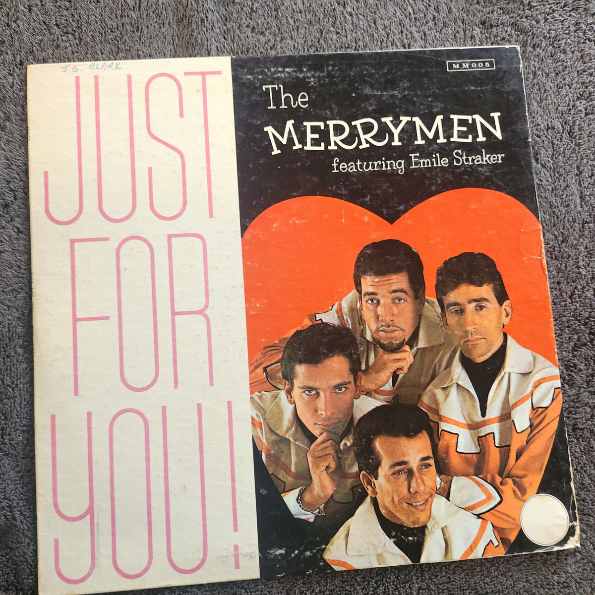 MERRYMEN EMILE STRAKER A MERRY DISC JUST FOR YOU