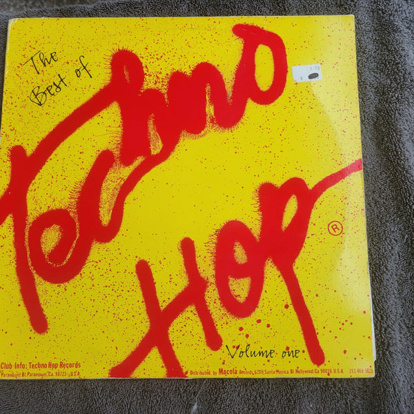 THE BEST OF TECHNO HOP VOL 1 UNKNOWN DJ FACADE ICE T CLI-N-TEL MECHANIC