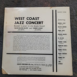 WEST COAST JAZZ CONCERT DEXTER GORDON BARNEY KESSEL WARDELL GRAY SONNY CRISS