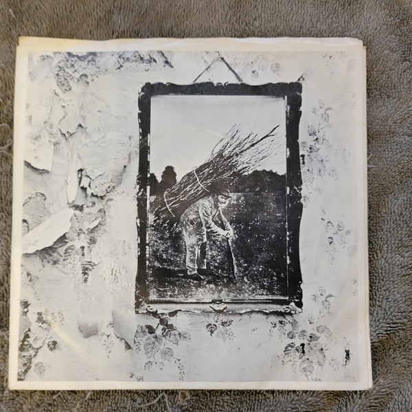 LED ZEPPELIN STAIRWAY TO HEAVEN WHITE LABEL PROMO PICTURE SLEEVE ATLANTIC PR-175