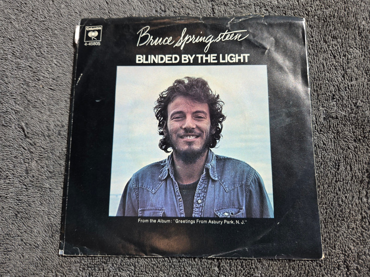 BRUCE SPRINGSTEEN BLINDED BY THE LIGHT PICTURE SLEEVE PROMO MONO 4-45805 WLP