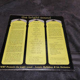 LOONIS MCGLOHON & THE ORCHESTRA  S/T THE BRIGHT SOUND SELF TITLED
