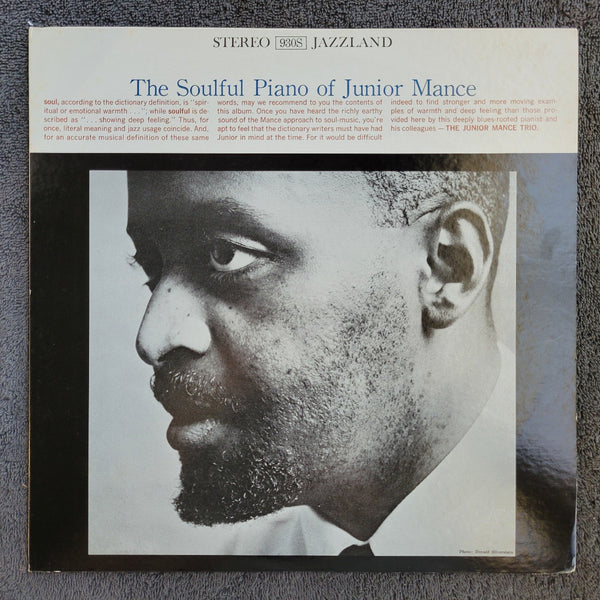 JUNIOR MANCE THE SOULFUL PIANO OF JAPAN IMPORT