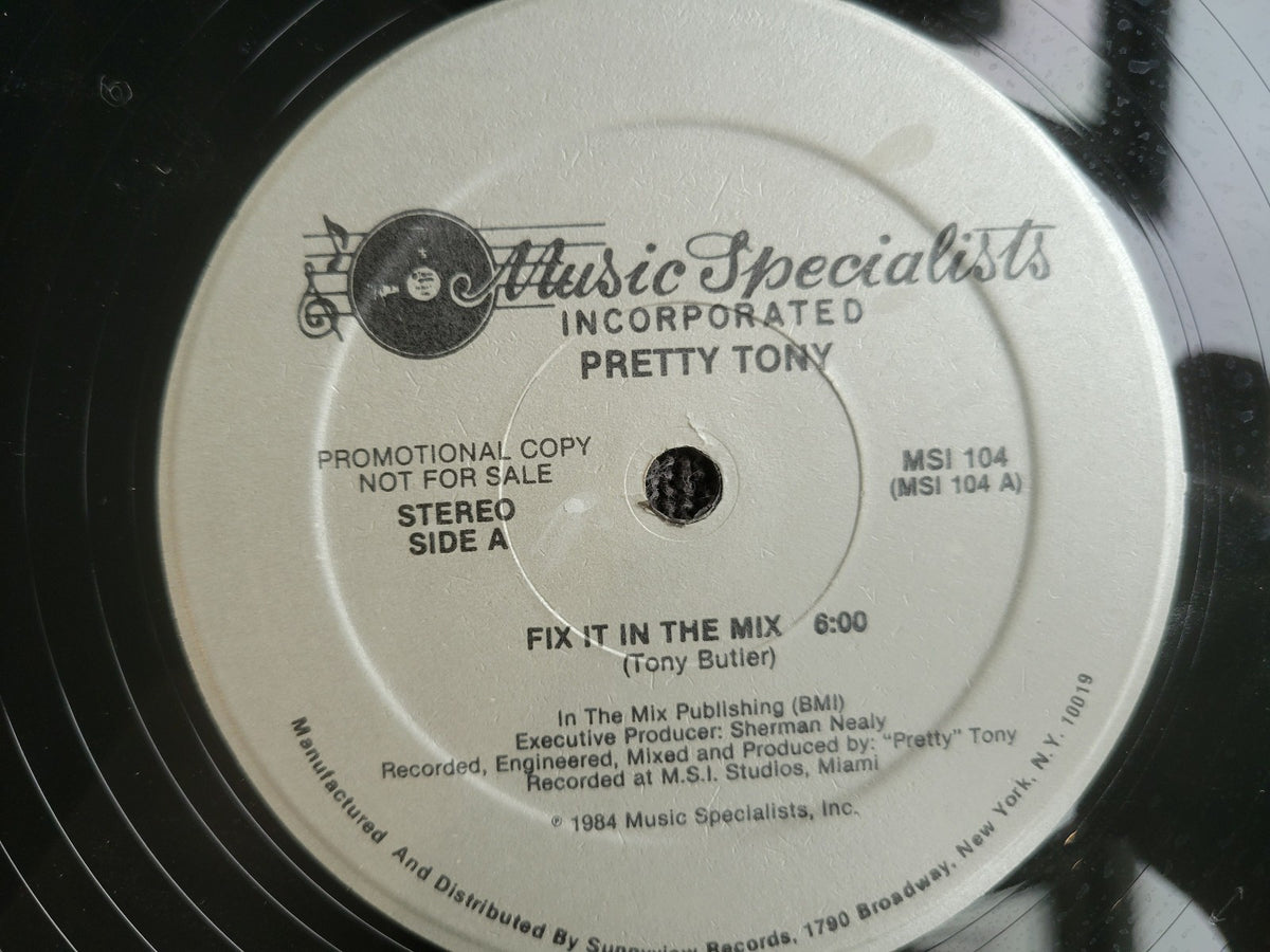 PRETTY TONY FIX IT IN THE MIX MUSIC SPECIALISTS