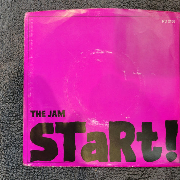 JAM START PICTURE SLEEVE WHITE LABEL PROMO START! WLP PAUL WELLER BRUCE FOXTON