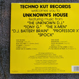 UNKNOWN DJ WELCOMES YOU TO UNKNOWN'S HOUSE X-MEN BATTERY BRAIN SPOCK TECHNO KUT