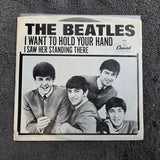 BEATLES I WANT TO HOLD YOUR HAND PROMO I SAW HER STANDING THERE 7-PRO-9076