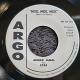 AHMAD JAMAL BUT NOT FOR ME 7" ARGO WHITE LABEL PROMO