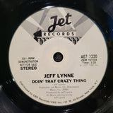 JEFF LYNNE DOIN' THAT CRAZY THING WHITE LABEL PROMO ELECTRIC LIGHT ORCHESTRA ELO