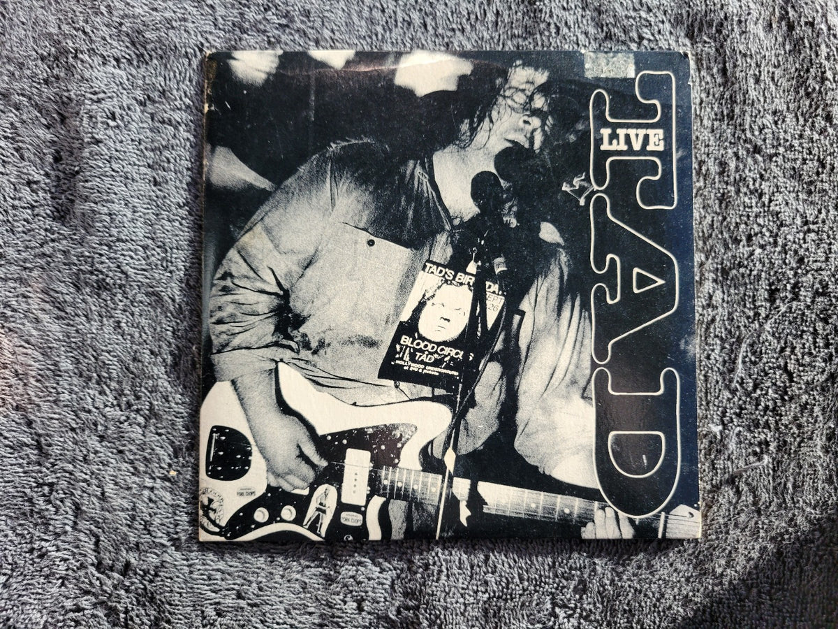 TAD LIVE BLUE VINYL PS PICTURE SLEEVE BLOW POP ASSMASTER WOOD GOBLINS