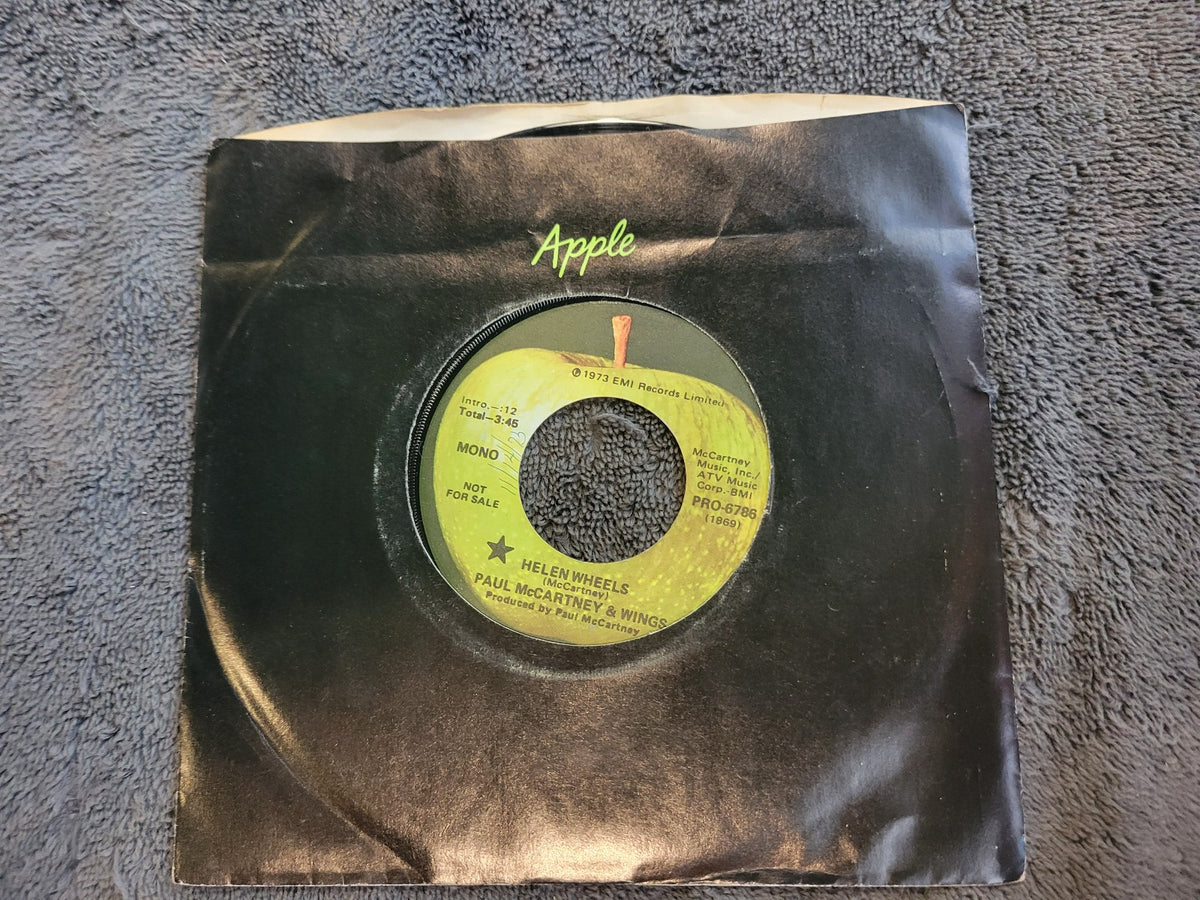 PAUL MCCARTNEY WINGS HELEN WHEELS PROMO MONO APPLE PRO-6786