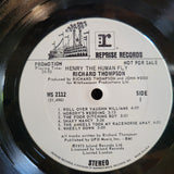 RICHARD THOMPSON HENRY THE HUMAN FLY WLP FAIRPORT CONVENTION WHITE LABEL PROMO