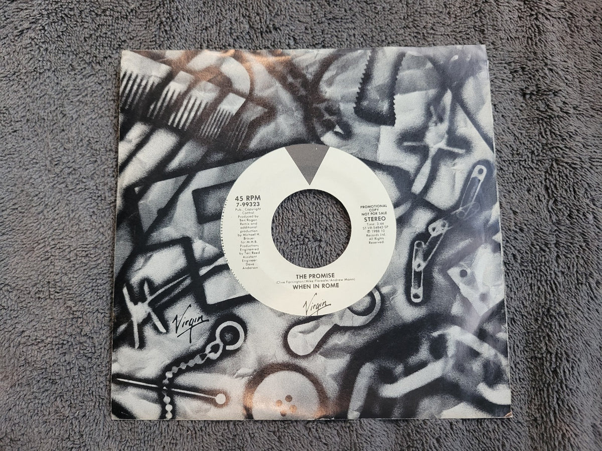 WHEN IN ROME THE PROMISE WHITE LABEL PROMO WLP VIRGIN 7-99323