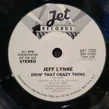 JEFF LYNNE DOIN' THAT CRAZY THING WHITE LABEL PROMO ELECTRIC LIGHT ORCHESTRA ELO