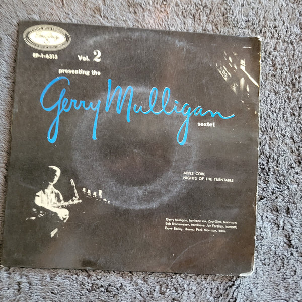 GERRY MULLIGAN SEXTET PRESENTING VOL 2 IMPORT EMARCY SWEDEN PS PICTURE SLEEVE