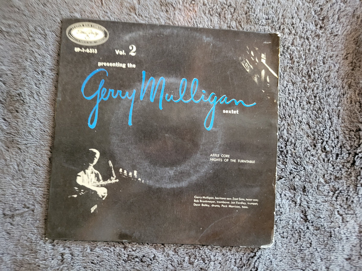 GERRY MULLIGAN SEXTET PRESENTING VOL 2 IMPORT EMARCY SWEDEN PS PICTURE SLEEVE