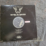 PAUL MCCARTNEY WINGS MAYBE IM AMAZED CAPITOL MONO STEREO PROMO