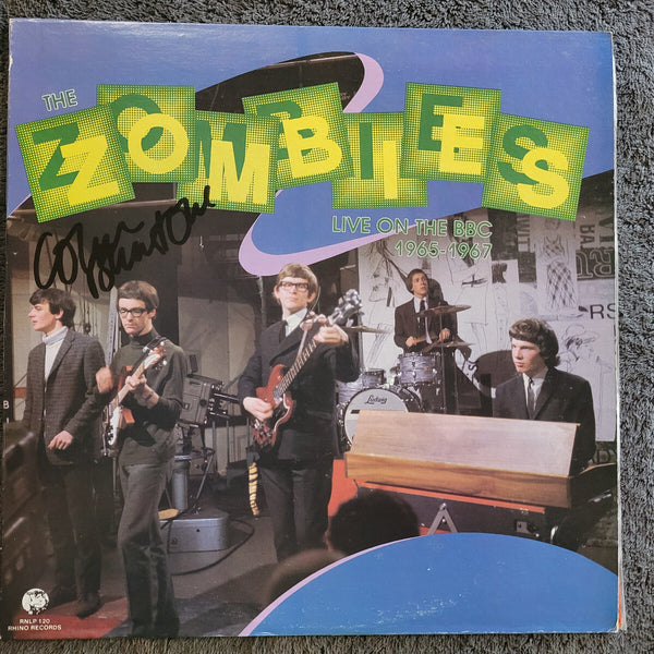 ZOMBIES LIVE ON THE BBC 1965-1967 AUTOGRAPHED