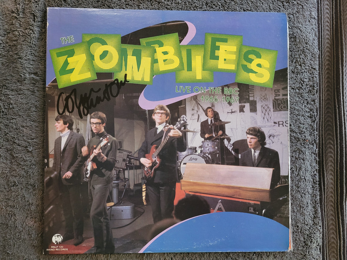 ZOMBIES LIVE ON THE BBC 1965-1967 AUTOGRAPHED