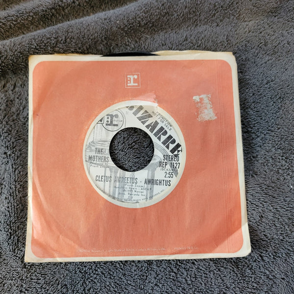 FRANK ZAPPA MOTHERS OF INVENTION CLETUS AWREETUS AWRIGHTUS MONO PROMO REP 1127