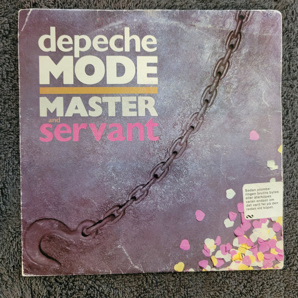 DEPECHE MODE MASTER AND SERVANT UK IMPORT