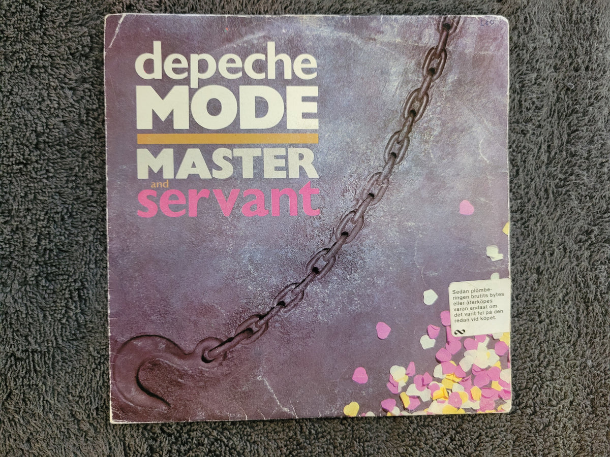 DEPECHE MODE MASTER AND SERVANT UK IMPORT