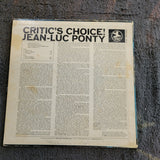 JEAN LUC PONTY CRITICS CHOICE PRESTIGE