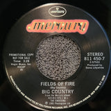 BIG COUNTRY FIELDS OF FIRE PROMO POSTER