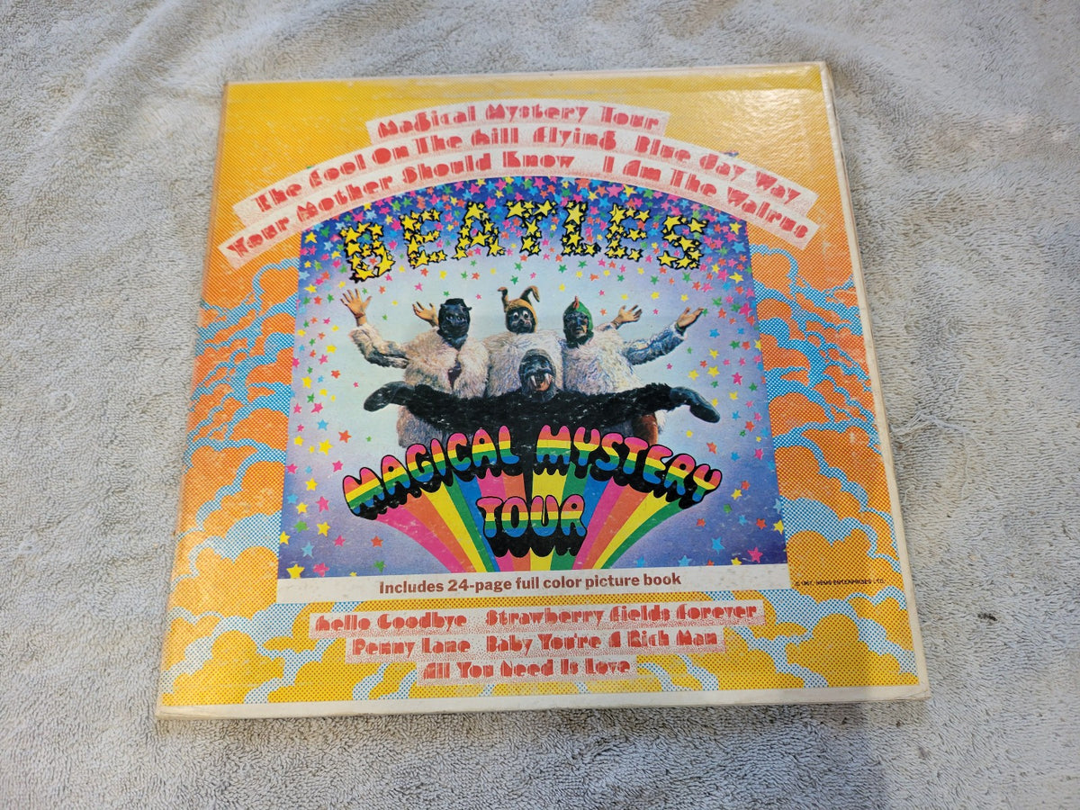 BEATLES MAGICAL MYSTERY TOUR GATEFOLD 1967 FIRST PRESSING