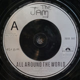 JAM ALL AROUND THE WORLD CARNABY STREET IMPORT PICTURE SLEEVE PAUL WELLER
